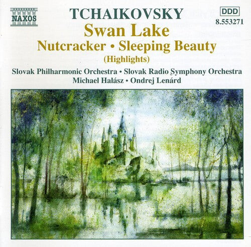 CD диск Tchaikovsky / Halasz / Slovak Philharmonic: Nutcracker Swan Lake & Sleeping Beauty Highlights
CD диск Tchaikovsky / Halasz / Slovak Philharmonic: Nutcracker Swan Lake & Sleeping Beauty Highlights