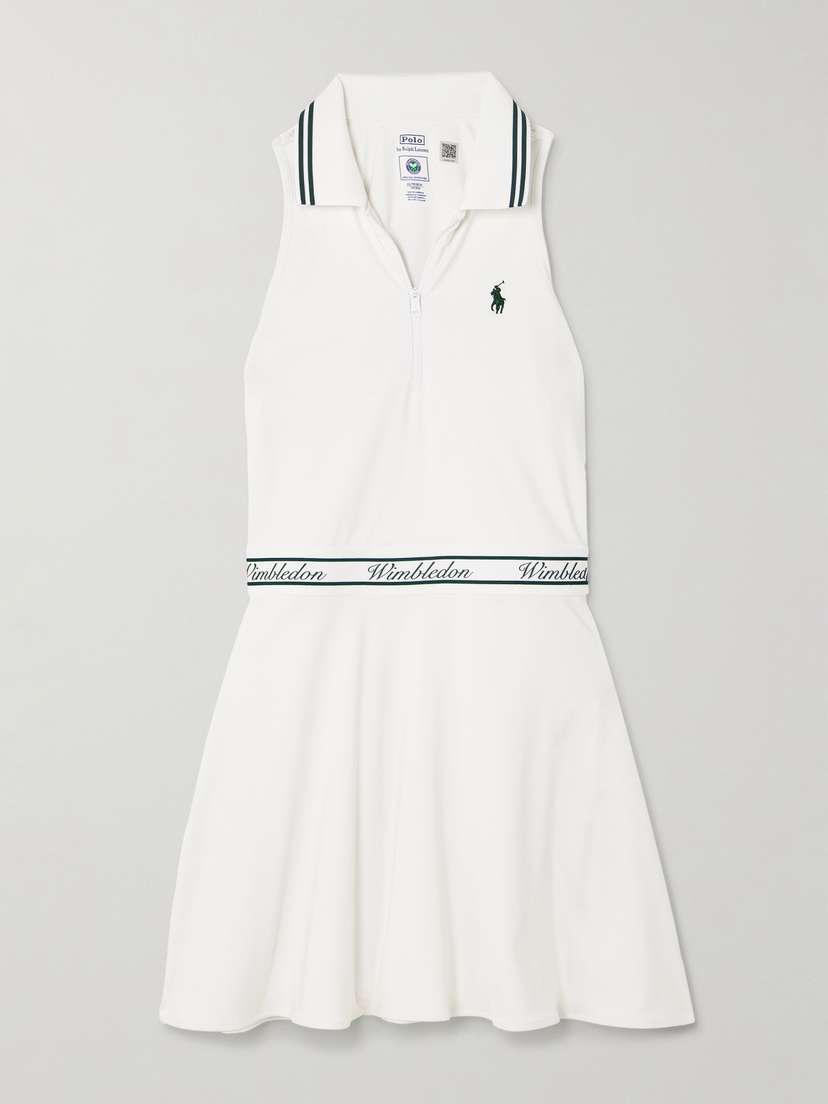 Теннисное платье Wimbledon из эластичного трикотажа с вышивкой Polo Ralph Lauren, белый
Теннисное платье Wimbledon из эластичного трикотажа с вышивкой Polo Ralph Lauren, белый