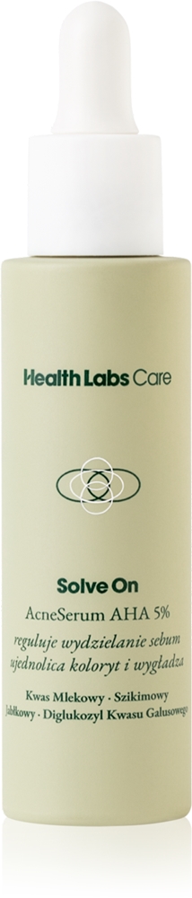 Solve на сыворотке с AHA-кислотами Health Labs Care, 30 мл
Solve на сыворотке с AHA-кислотами Health Labs Care, 30 мл