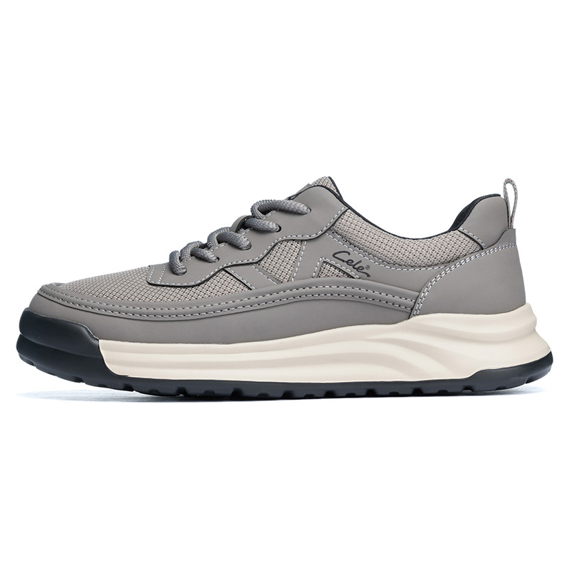 CELE Мужские серые повседневные туфли на низком ходу с амортизацией, противоскользящим покрытием, цвет Gray
CELE Мужские серые повседневные туфли на низком ходу с амортизацией, противоскользящим покрытием, цвет Gray