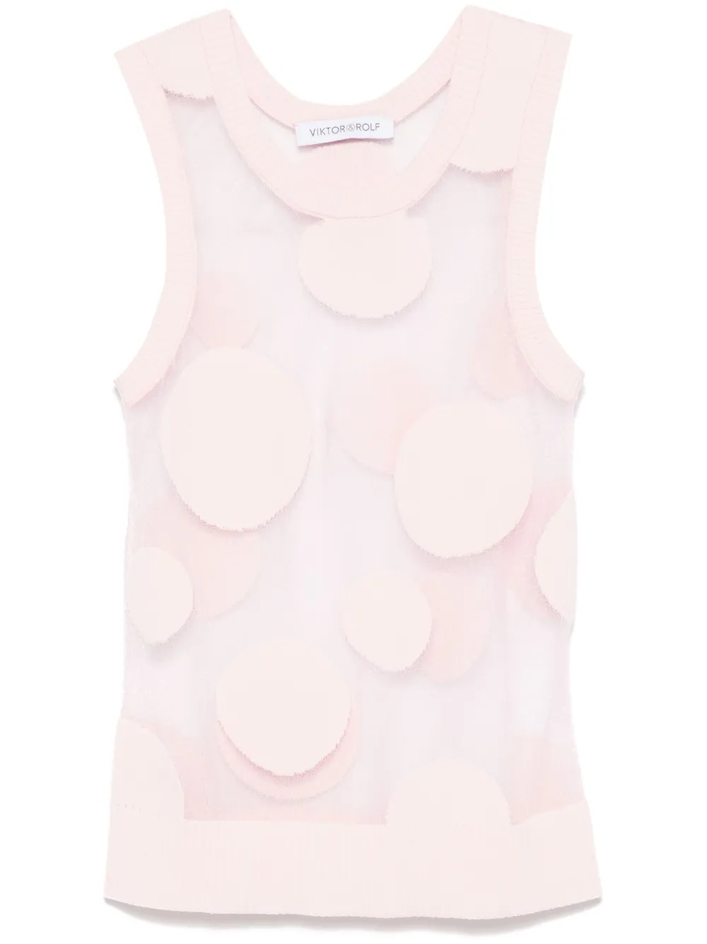 Топ в горох Viktor & Rolf, розовый
Топ в горох Viktor & Rolf, розовый