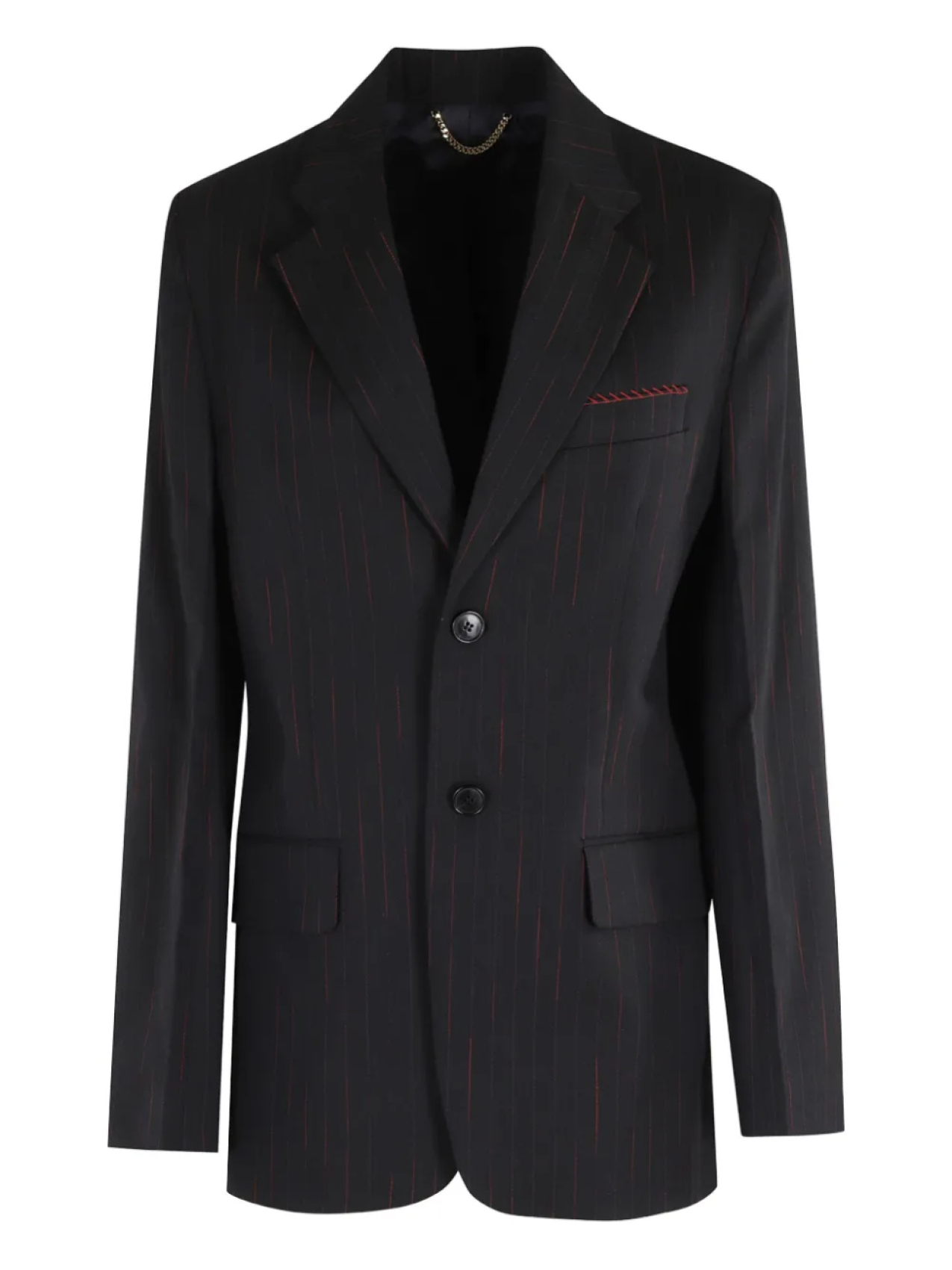 Однобортный пиджак в тонкую полоску Victoria Victoria Beckham, синий
Однобортный пиджак в тонкую полоску Victoria Victoria Beckham, синий