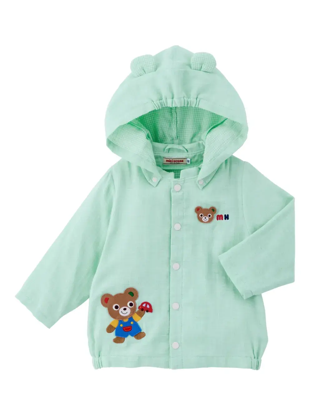 Худи из джерси Miki House, зеленый
Худи из джерси Miki House, зеленый