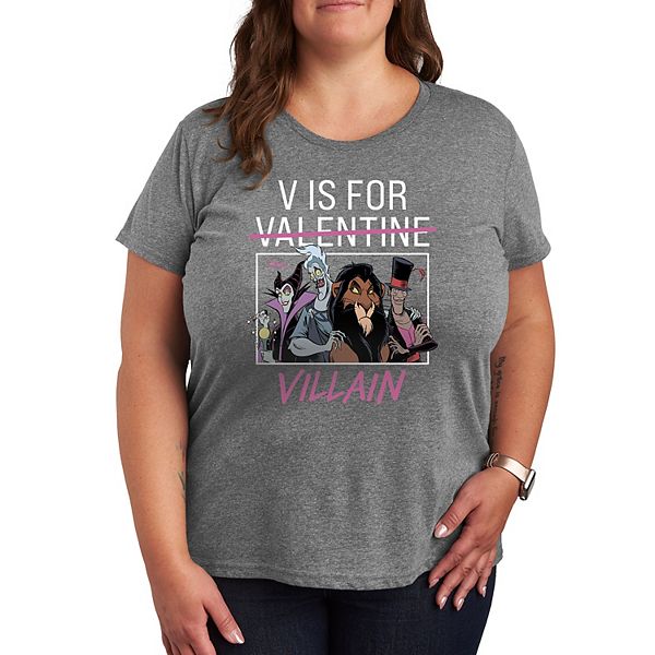Футболка с принтом Villains V for Valentine Plus Disney
Футболка с принтом Villains V for Valentine Plus Disney