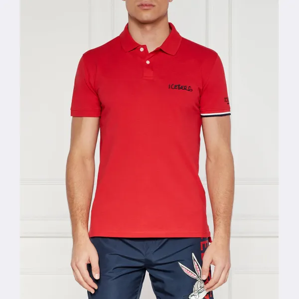 Рубашка-Поло стандартного кроя Iceberg, красный
Рубашка-Поло стандартного кроя Iceberg, красный