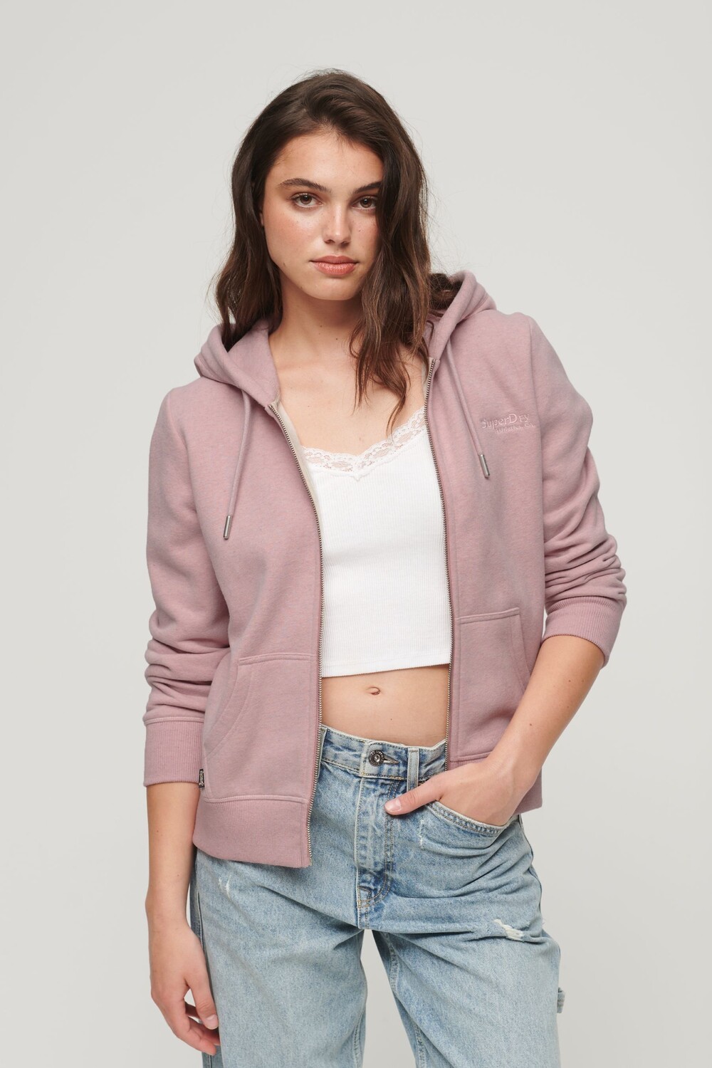 Толстовка с логотипом Essential Superdry, розовый
Толстовка с логотипом Essential Superdry, розовый