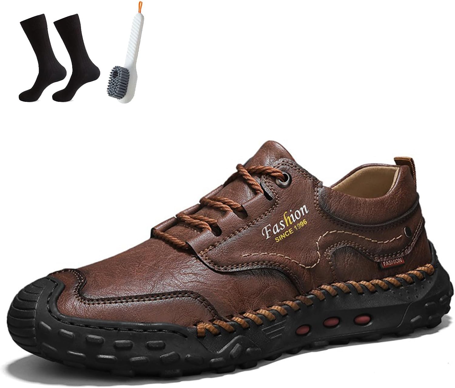 Мужская обувь FOKZIH, 2025, широкая передняя часть, ортопедическая поддержка свода стопы, кроссовки и ботинки для походов, темно-коричневый
Мужская обувь FOKZIH, 2025, широкая передняя часть, ортопедическая поддержка свода стопы, кроссовки и ботинки для походов, темно-коричневый