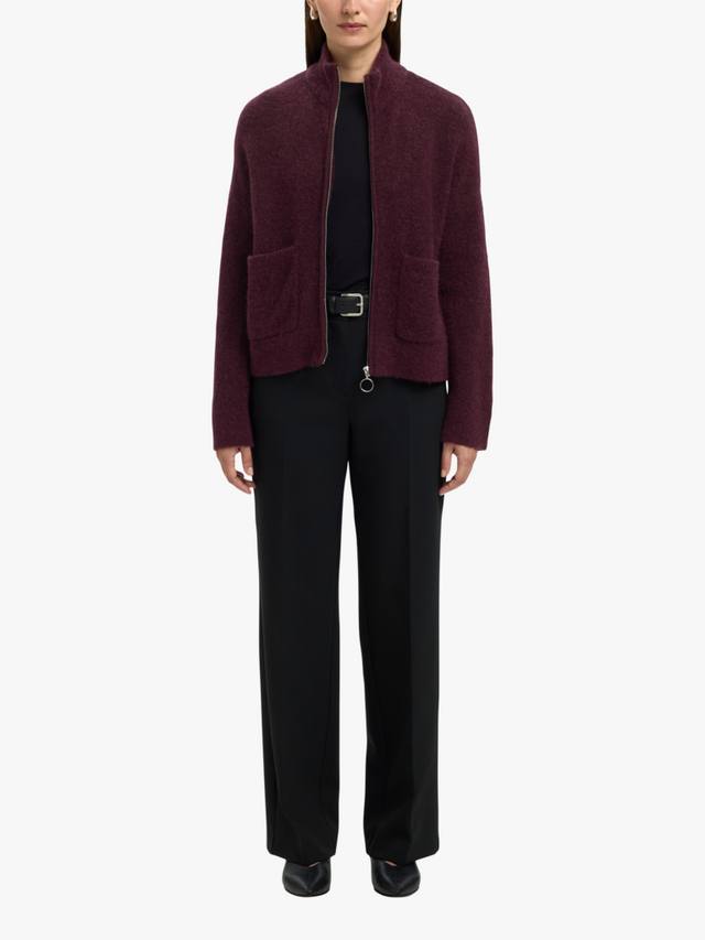 Шерстяной кардиган Sia с застежкой-молнией Selected, Burgundy
Шерстяной кардиган Sia с застежкой-молнией Selected, Burgundy