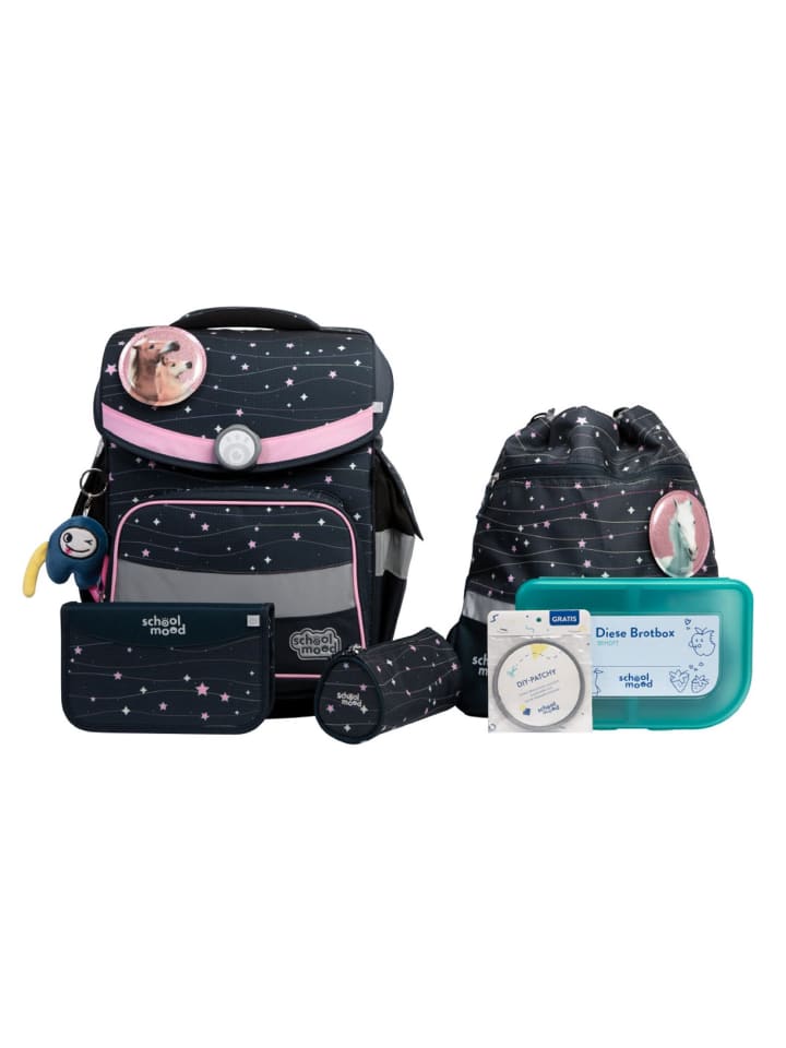 SCHOOL-MOOD Школьный рюкзак Timeless Pro из 7 предметов, цвет «пони»
SCHOOL-MOOD Школьный рюкзак Timeless Pro из 7 предметов, цвет «пони»