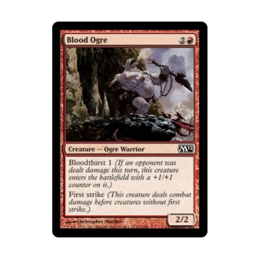 CCG Кровавый огр (С), MTG - Magic 2012 
CCG Кровавый огр (С), MTG - Magic 2012