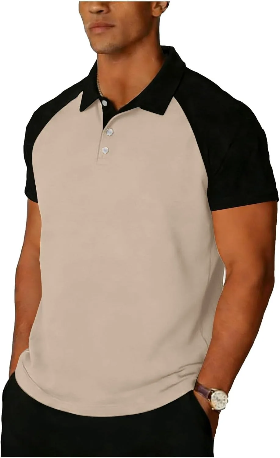 Мужская футболка с коротким рукавом реглан для гольфа
Мужская футболка с коротким рукавом реглан для гольфа