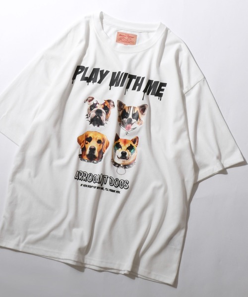 Футболка оверсайз с коротким рукавом, анималистический принт SITRY, белый
Футболка оверсайз с коротким рукавом, анималистический принт SITRY, белый