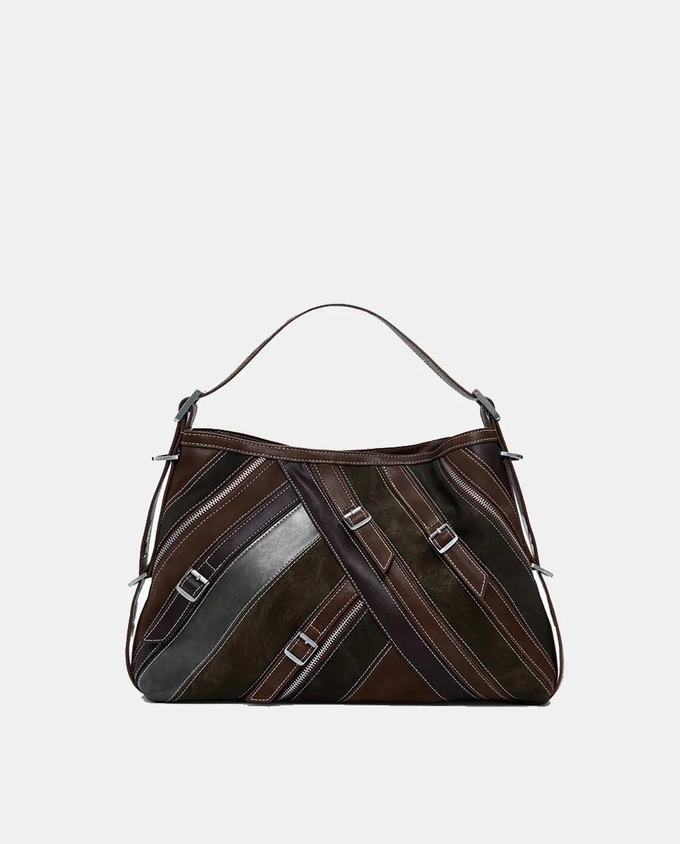 Сумка через плечо с прострочкой, средняя Desigual, песочный
Сумка через плечо с прострочкой, средняя Desigual, песочный