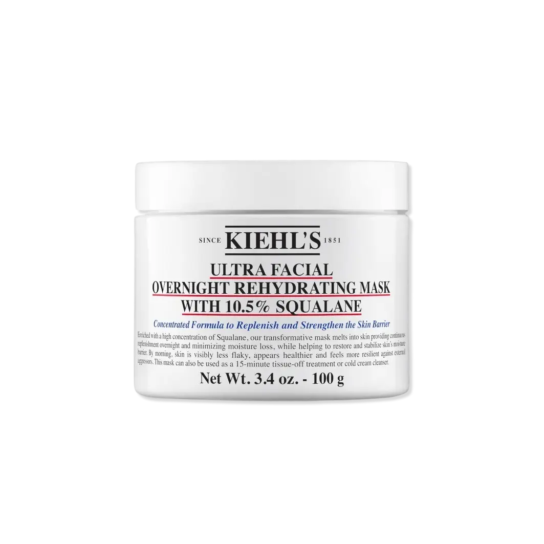 Маска для лица ultra facial overnight rehydrating mask with 10,5% squalane Kiehls, объем 100 мл
Маска для лица ultra facial overnight rehydrating mask with 10,5% squalane Kiehls, объем 100 мл