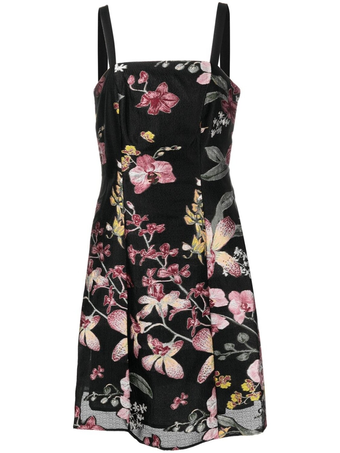 Marchesa Notte расклешенное платье мини, черный
Marchesa Notte расклешенное платье мини, черный