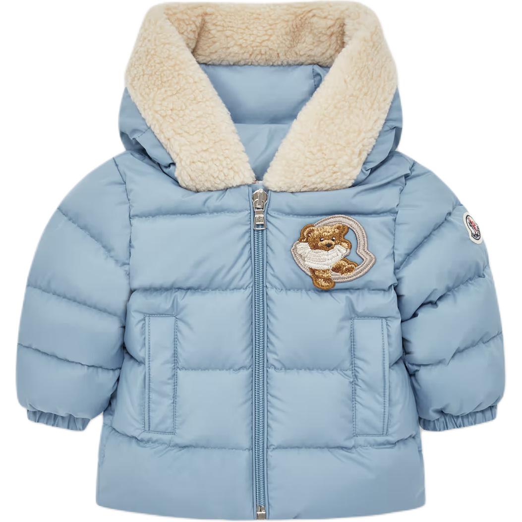 Пуховик для младенцев и малышей Moncler, светло-голубой
Пуховик для младенцев и малышей Moncler, светло-голубой