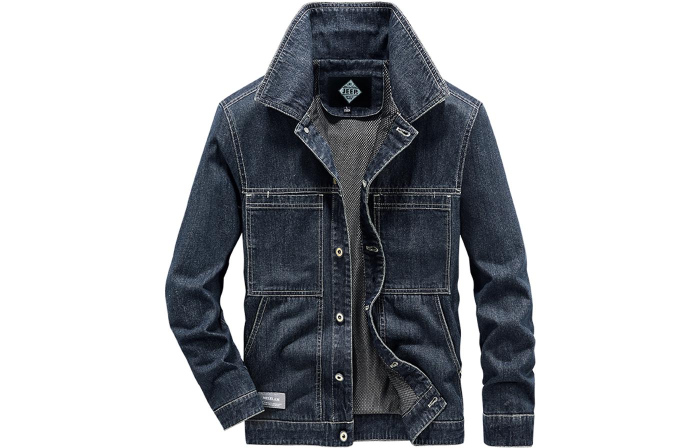JEEP SPIRIT Джинсовая куртка мужская, Vintage Blue
JEEP SPIRIT Джинсовая куртка мужская, Vintage Blue