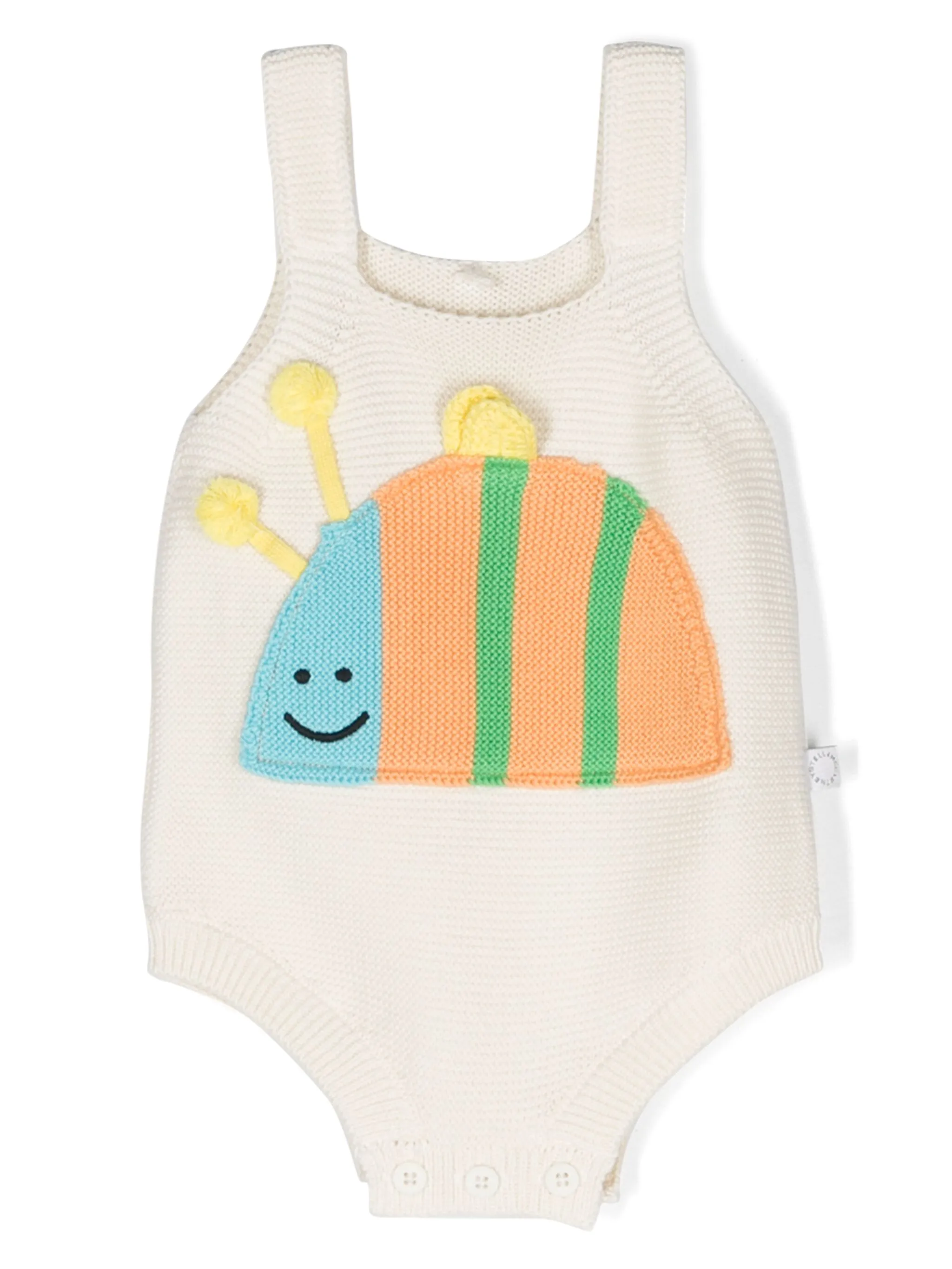 Трикотажное боди Stella Mccartney Kids, нейтральный
Трикотажное боди Stella Mccartney Kids, нейтральный