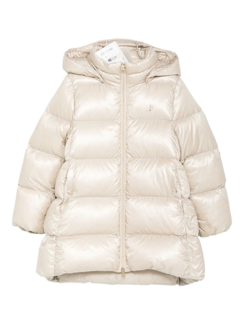 Стеганый пуховик с капюшоном Herno Kids, нейтральный
Стеганый пуховик с капюшоном Herno Kids, нейтральный