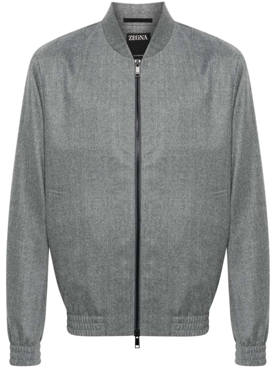 Zegna шерстяная куртка-бомбер, серый
Zegna шерстяная куртка-бомбер, серый