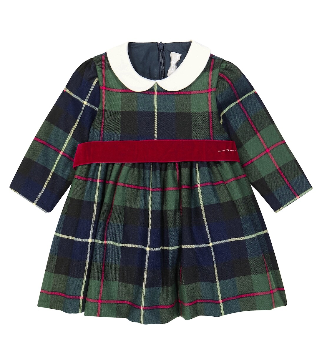 Детское платье в клетку тартан с бархатной отделкой Il Gufo, мультиколор
Детское платье в клетку тартан с бархатной отделкой Il Gufo, мультиколор