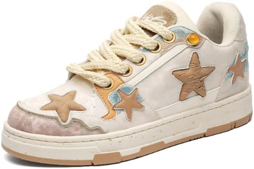 Ретро крутые массивные кроссовки для женщин и мужчин, модные повседневные эстетичные скейтбордические ходовые обувь для пар Acaritouch, слоновая кость
Ретро крутые массивные кроссовки для женщин и мужчин, модные повседневные эстетичные скейтбордические ходовые обувь для пар Acaritouch, слоновая кость