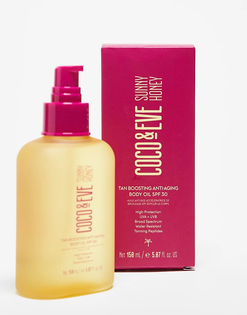 Антивозрастное масло для тела Coco & Eve Tan Boosting SPF30 150 нл
Антивозрастное масло для тела Coco & Eve Tan Boosting SPF30 150 нл