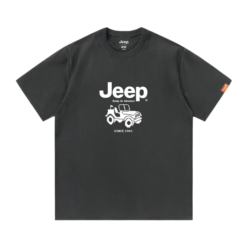 Футболка для школьников с круглым вырезом Jeep, темно-серый
Футболка для школьников с круглым вырезом Jeep, темно-серый