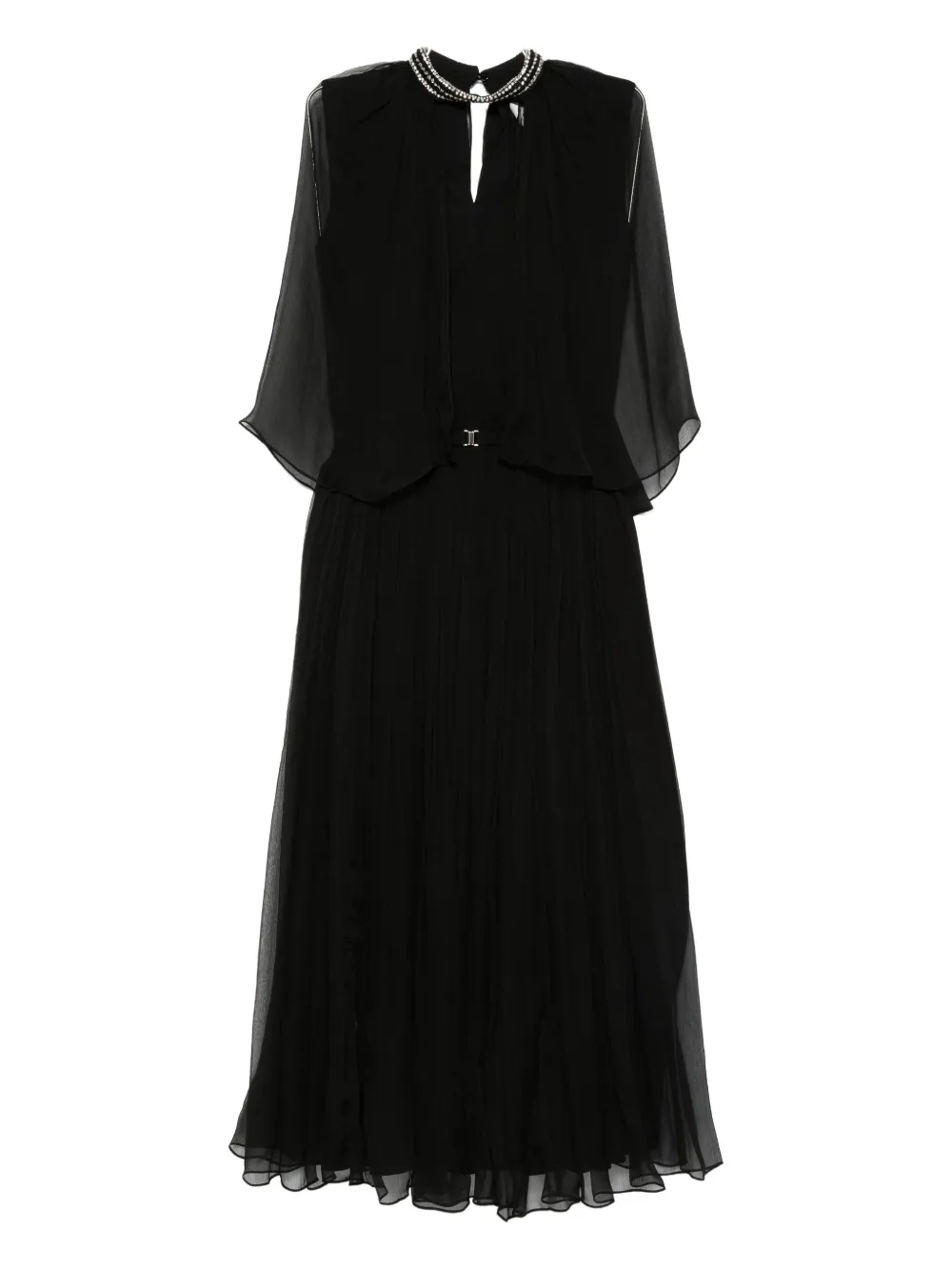 Платье миди в складку, украшенное кристаллами NISSA, черный
Платье миди в складку, украшенное кристаллами NISSA, черный