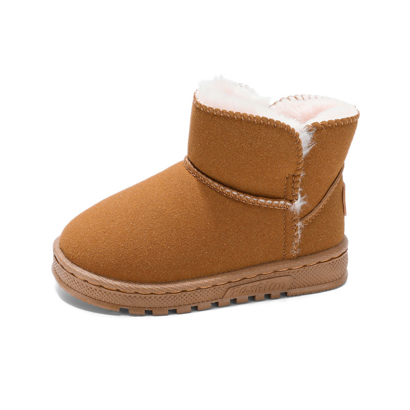 Детские утепленные ботинки Kids TONYBEAR, коричневый 
Детские утепленные ботинки Kids TONYBEAR, коричневый