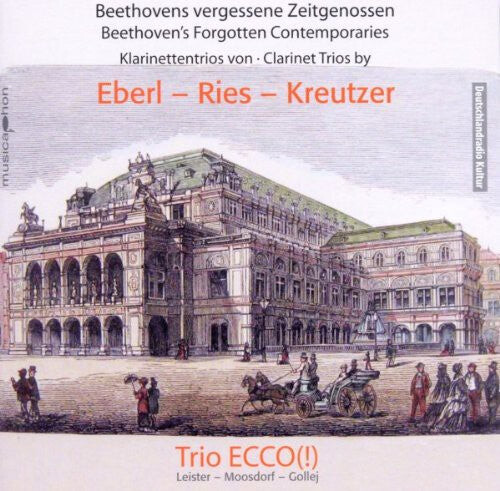 CD диск Eberl / Trio Ecco: Beethovens Forgotten Contemporary
CD диск Eberl / Trio Ecco: Beethovens Forgotten Contemporary