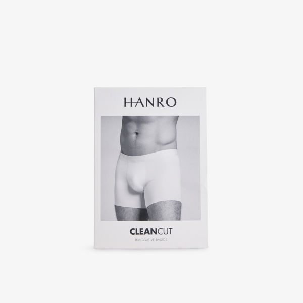 Боксеры Hanro Clean cut бесшовные из стрейч-модала, белый
Боксеры Hanro Clean cut бесшовные из стрейч-модала, белый
