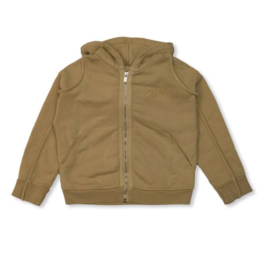 Jacquemus L'Enfant Le Camargue Хлопковая худи на молнии, бежевый
Jacquemus L'Enfant Le Camargue Хлопковая худи на молнии, бежевый