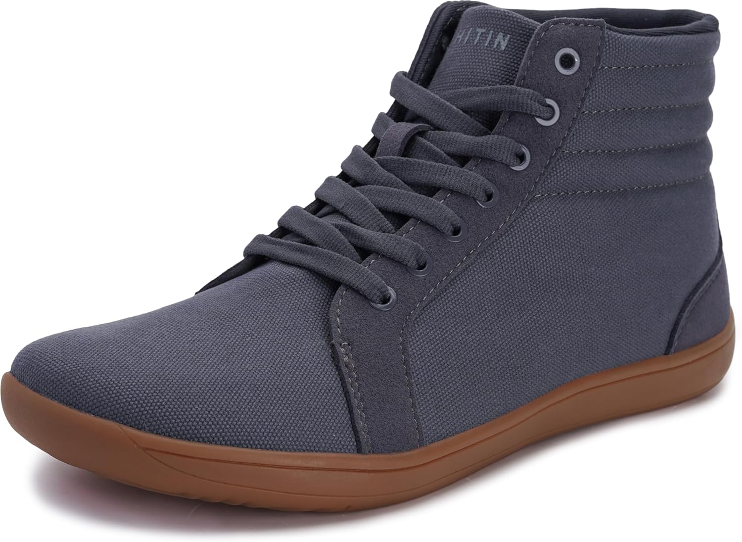 Мужские широкие высокие минималистичные кроссовки WHITIN, Подошва с нулевым уклоном, Амортизирующая поддержка голеностопа, серый
Мужские широкие высокие минималистичные кроссовки WHITIN, Подошва с нулевым уклоном, Амортизирующая поддержка голеностопа, серый