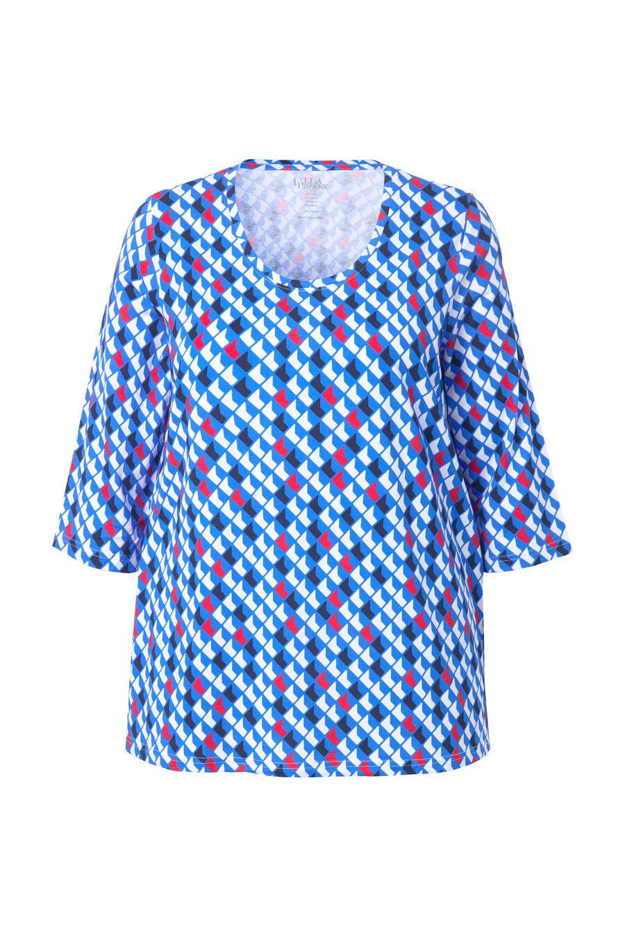 Рубашка Ulla Popken, синий/темно-синий/аквамарин
Рубашка Ulla Popken, синий/темно-синий/аквамарин