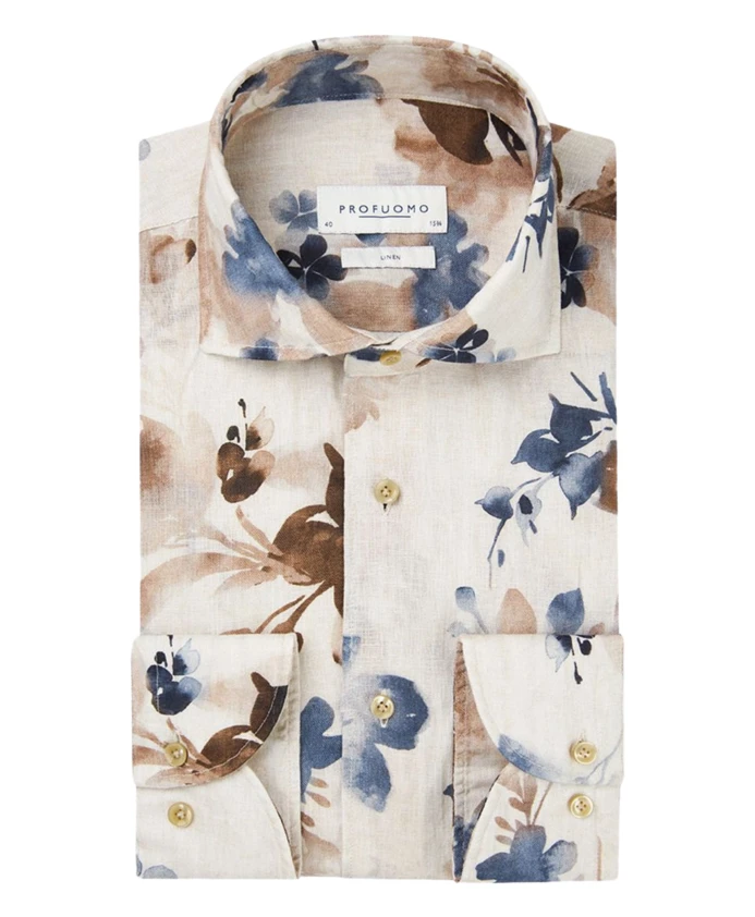 Коричневая рубашка с длинными рукавами Profuomo, мультиколор
Коричневая рубашка с длинными рукавами Profuomo, мультиколор