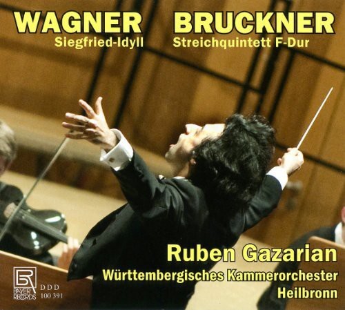 CD диск Wagner / Bruckner / Gazarian / Wurttembergisches: Siegfried-Idyll / String Quintett in F Major
CD диск Wagner / Bruckner / Gazarian / Wurttembergisches: Siegfried-Idyll / String Quintett in F Major