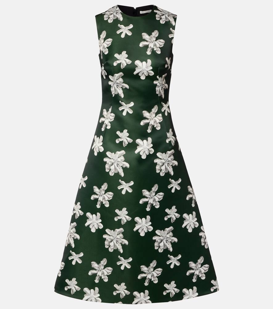 Платье миди Rumi floral genzianella Emilia Wickstead, Ivory Floral On Hunter Green
Платье миди Rumi floral genzianella Emilia Wickstead, Ivory Floral On Hunter Green