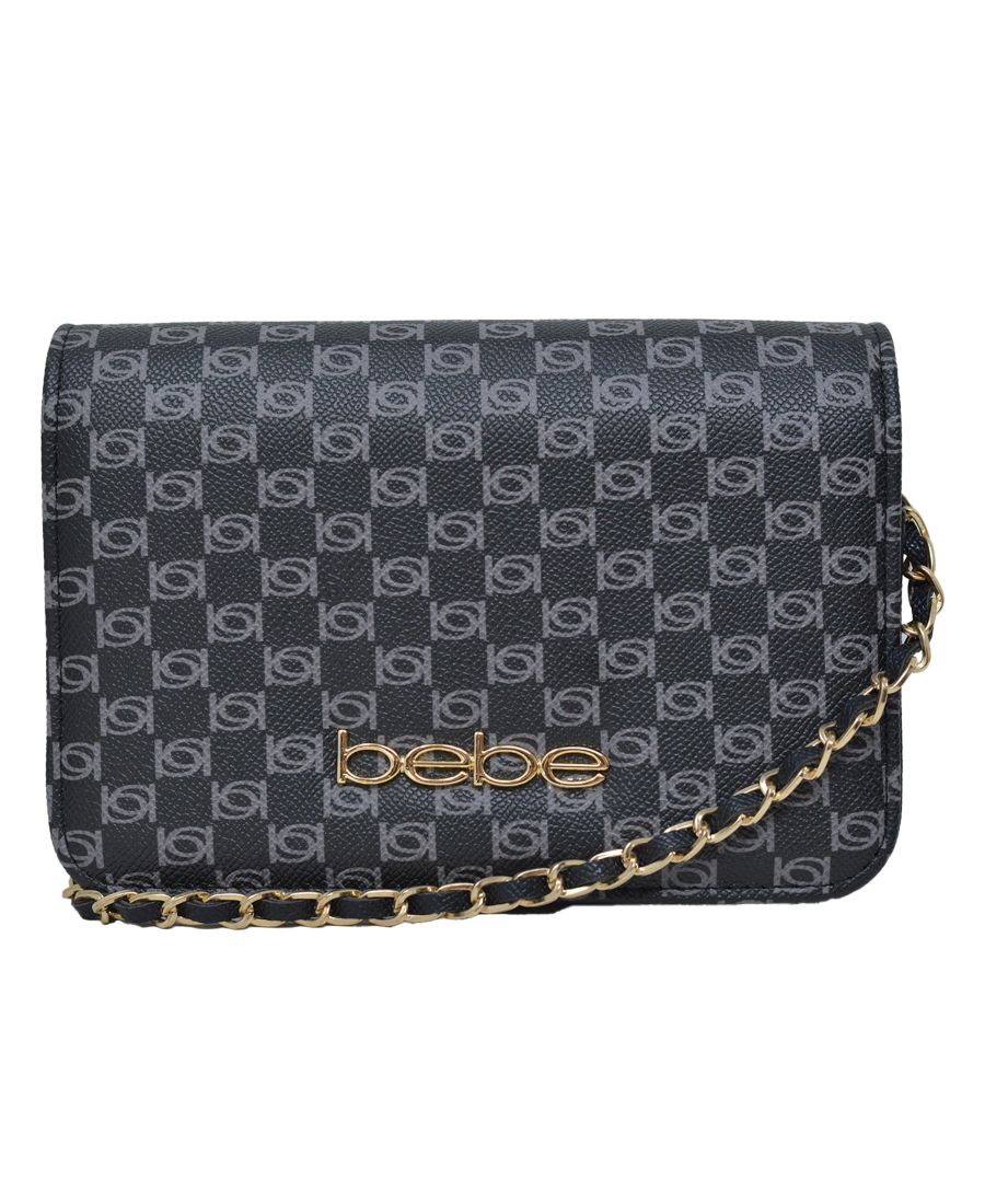 Женская мини-сумка через плечо Adela Monogram Bebe, Black
Женская мини-сумка через плечо Adela Monogram Bebe, Black