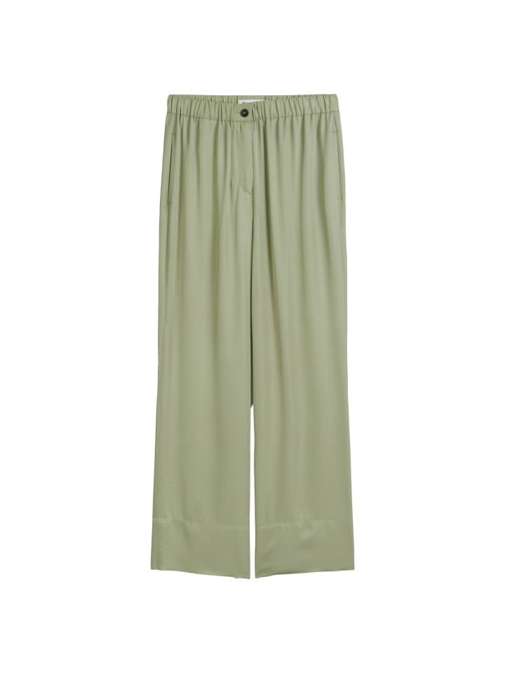 Marc O'Polo Широкие струящиеся брюки с широкими штанинами нежного шалфейного цвета
Marc O'Polo Широкие струящиеся брюки с широкими штанинами нежного шалфейного цвета