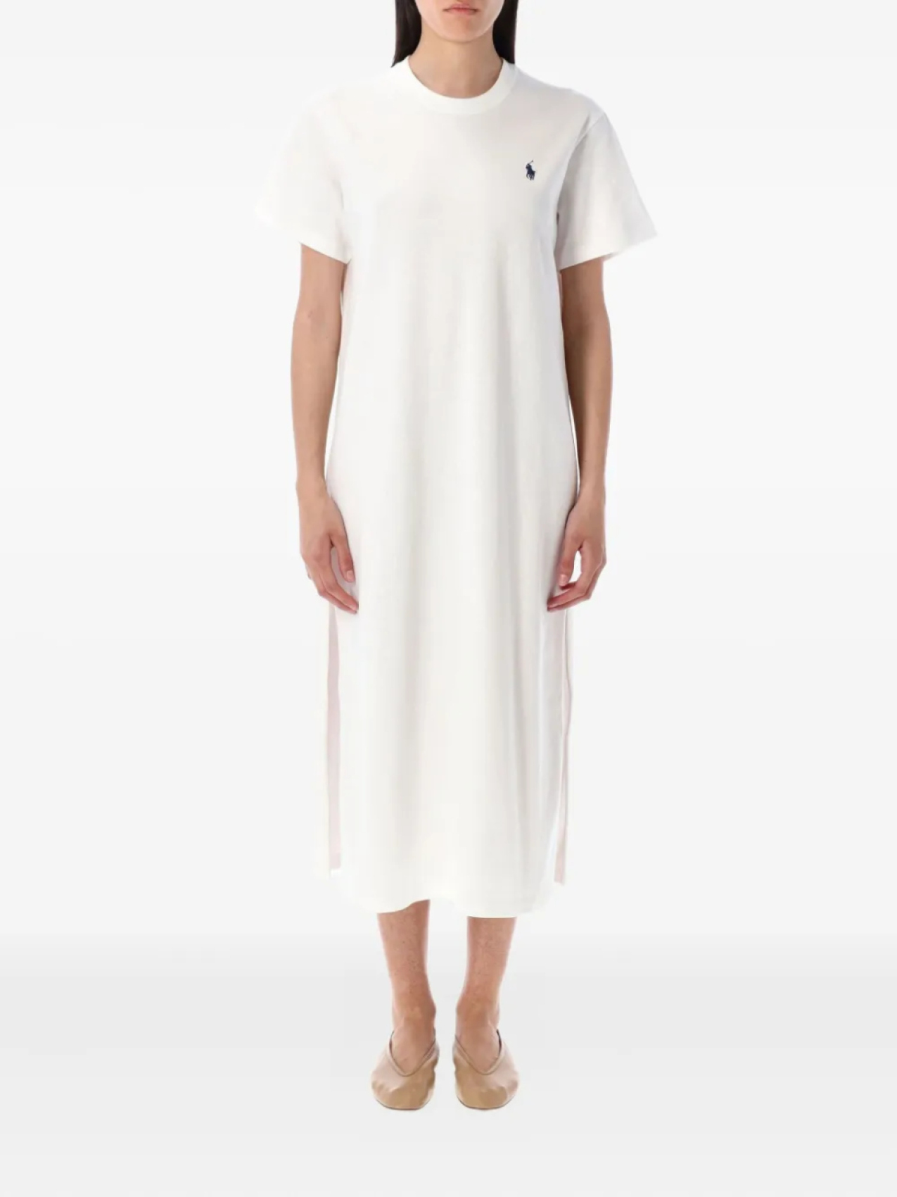 Платье-футболка Polo Ralph Lauren из джерси, белый
Платье-футболка Polo Ralph Lauren из джерси, белый