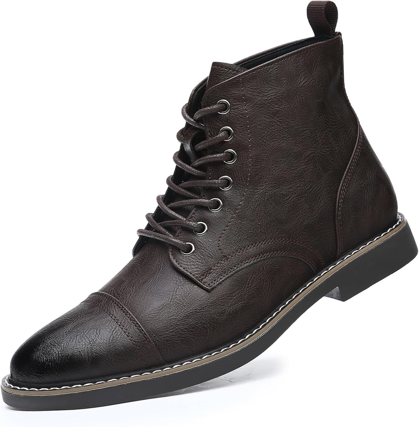 Мужские кожаные ботинки чукка на высокой платформе Yrzhgdl, коричневый
Мужские кожаные ботинки чукка на высокой платформе Yrzhgdl, коричневый