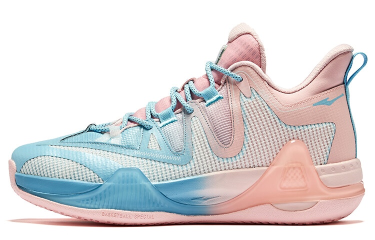 Баскетбольные кроссовки Basketball Shoes Men High-Top Pink Erke, цвет Apricot pollen is light water blue
Баскетбольные кроссовки Basketball Shoes Men High-Top Pink Erke, цвет Apricot pollen is light water blue