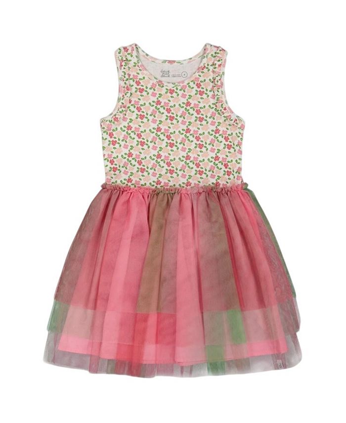 Платье для девочек из хлопка и сетки - подростковый размер Deux par Deux, розовый
Платье для девочек из хлопка и сетки - подростковый размер Deux par Deux, розовый