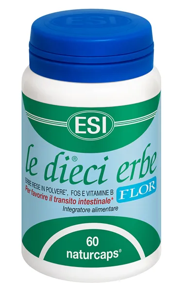 Esi The Ten Herbs Flor 60 натуральных капсул для кишечного транзита
Esi The Ten Herbs Flor 60 натуральных капсул для кишечного транзита