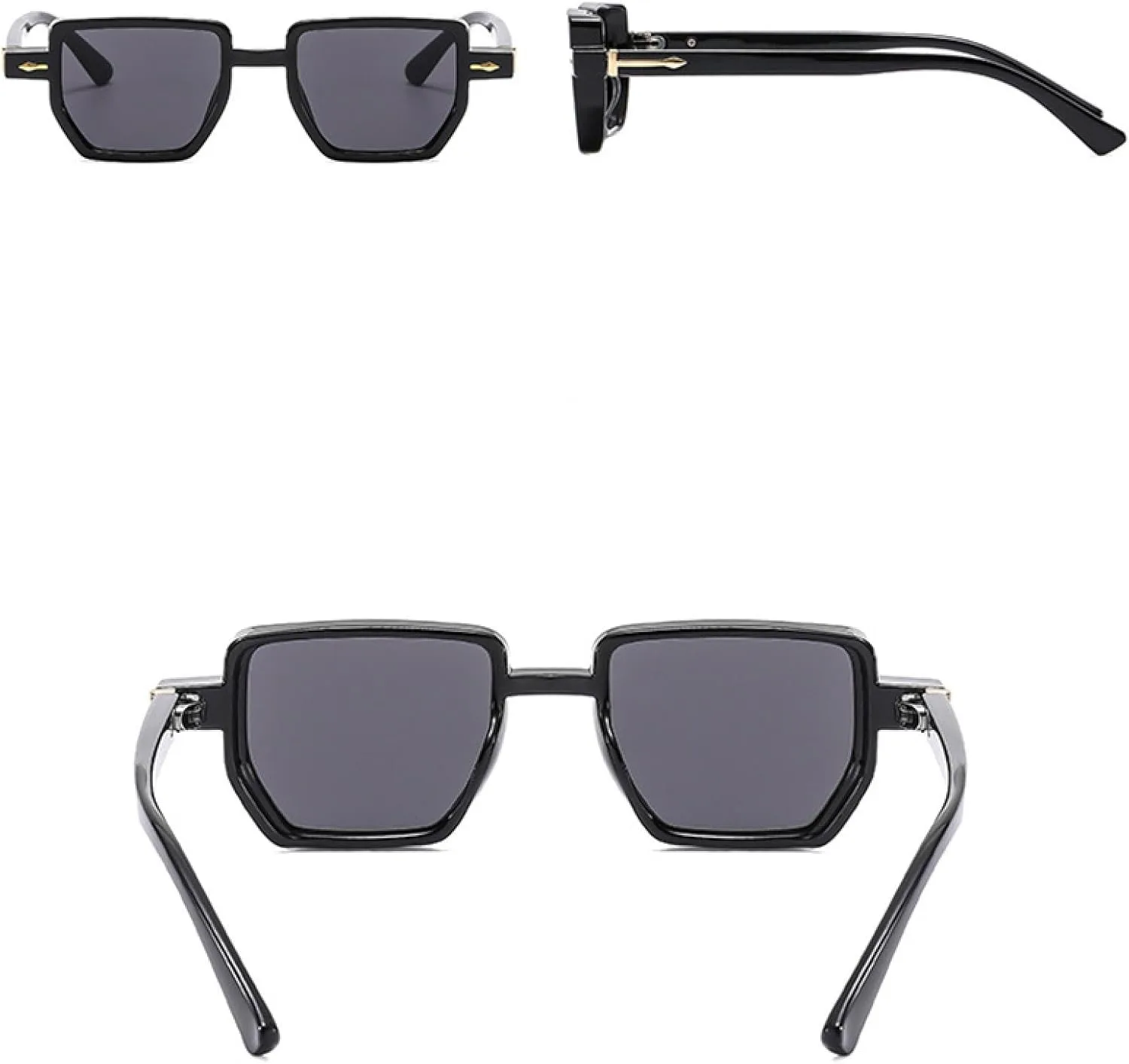 Ретро-солнцезащитные очки Polygon для женщин, градиентные, с защитой от УФ-излучения UV400, модные, с заклепками, в стиле панк TVTBBVV, White Gray Gradient
Ретро-солнцезащитные очки Polygon для женщин, градиентные, с защитой от УФ-излучения UV400, модные, с заклепками, в стиле панк TVTBBVV, White Gray Gradient