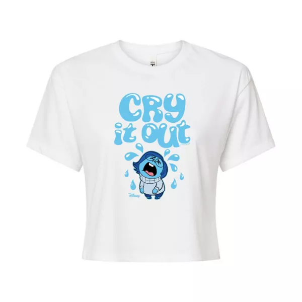 Укороченная футболка S Inside Out 2 Sadness Juniors' Cry It Out Disney / Pixar, белый
Укороченная футболка S Inside Out 2 Sadness Juniors' Cry It Out Disney / Pixar, белый