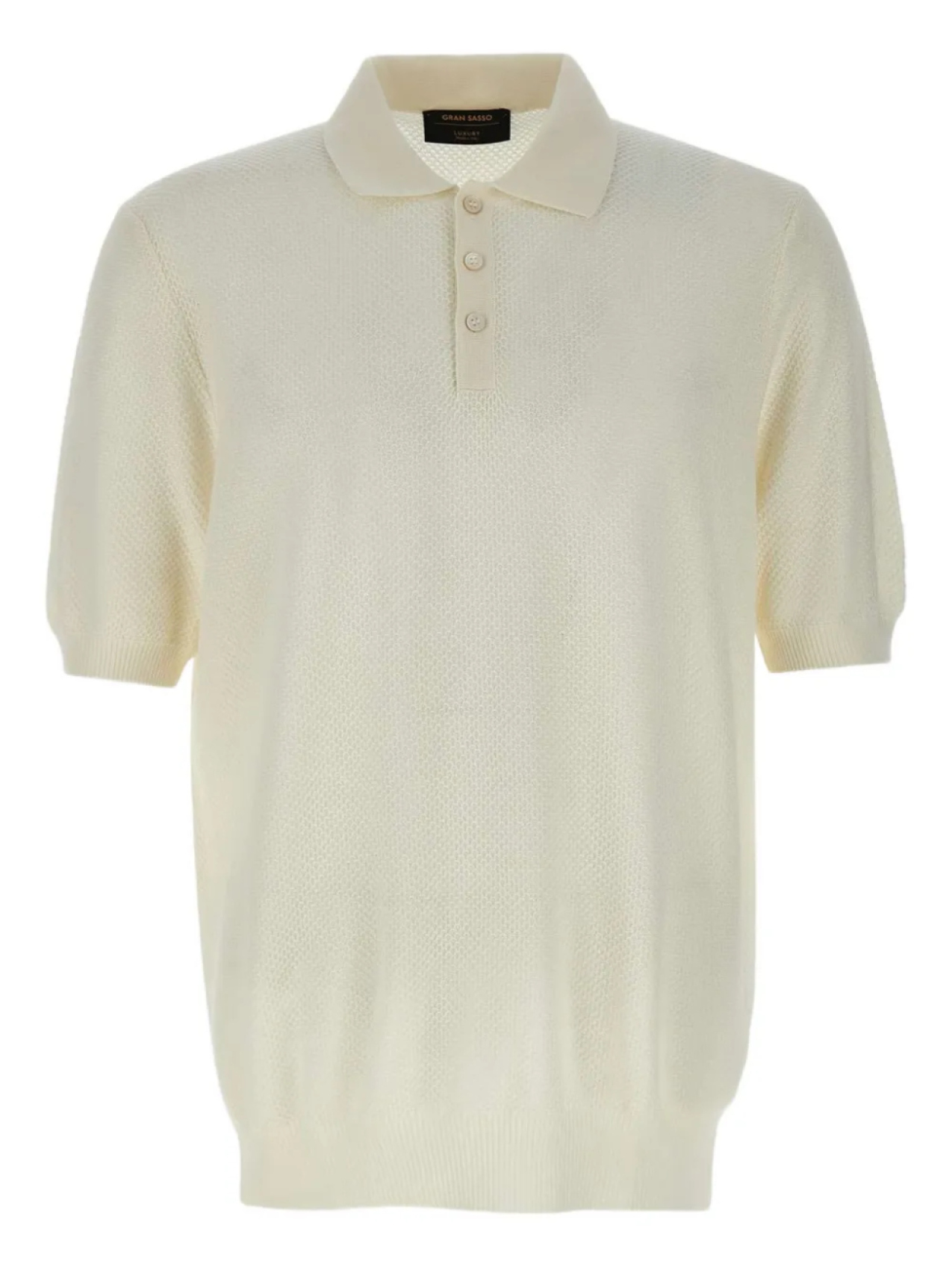 Рубашка-поло из органического хлопка Gran Sasso, белый
Рубашка-поло из органического хлопка Gran Sasso, белый
