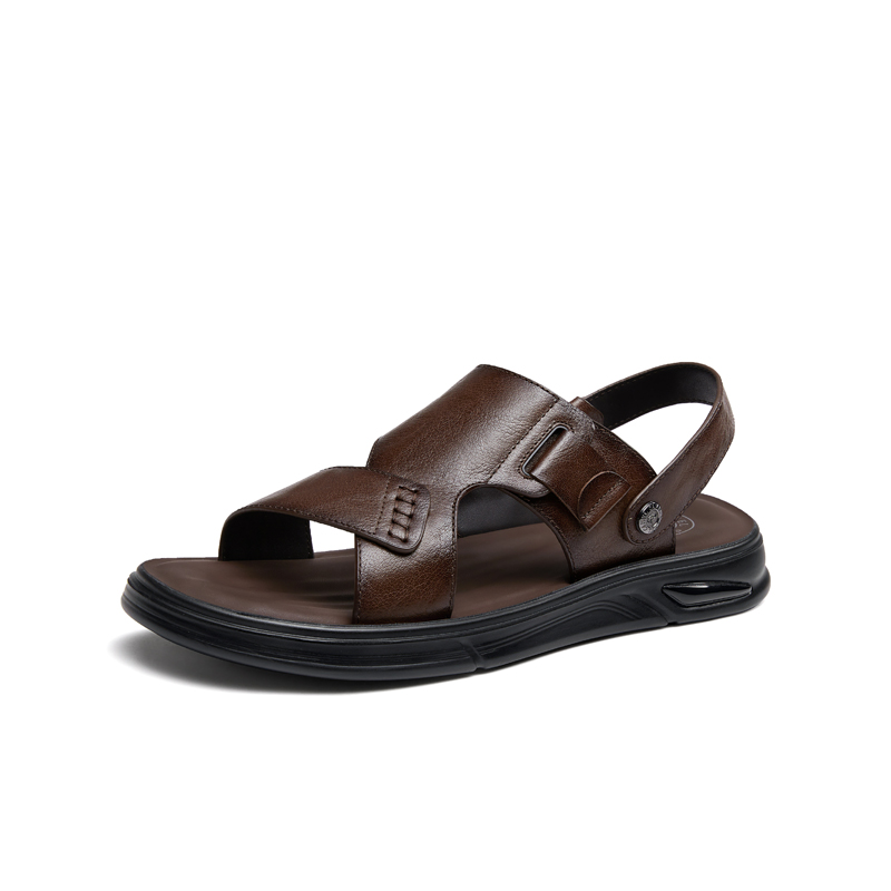 CAMEL Пляжные сандалии мужские коричневые/черные
CAMEL Пляжные сандалии мужские коричневые/черные