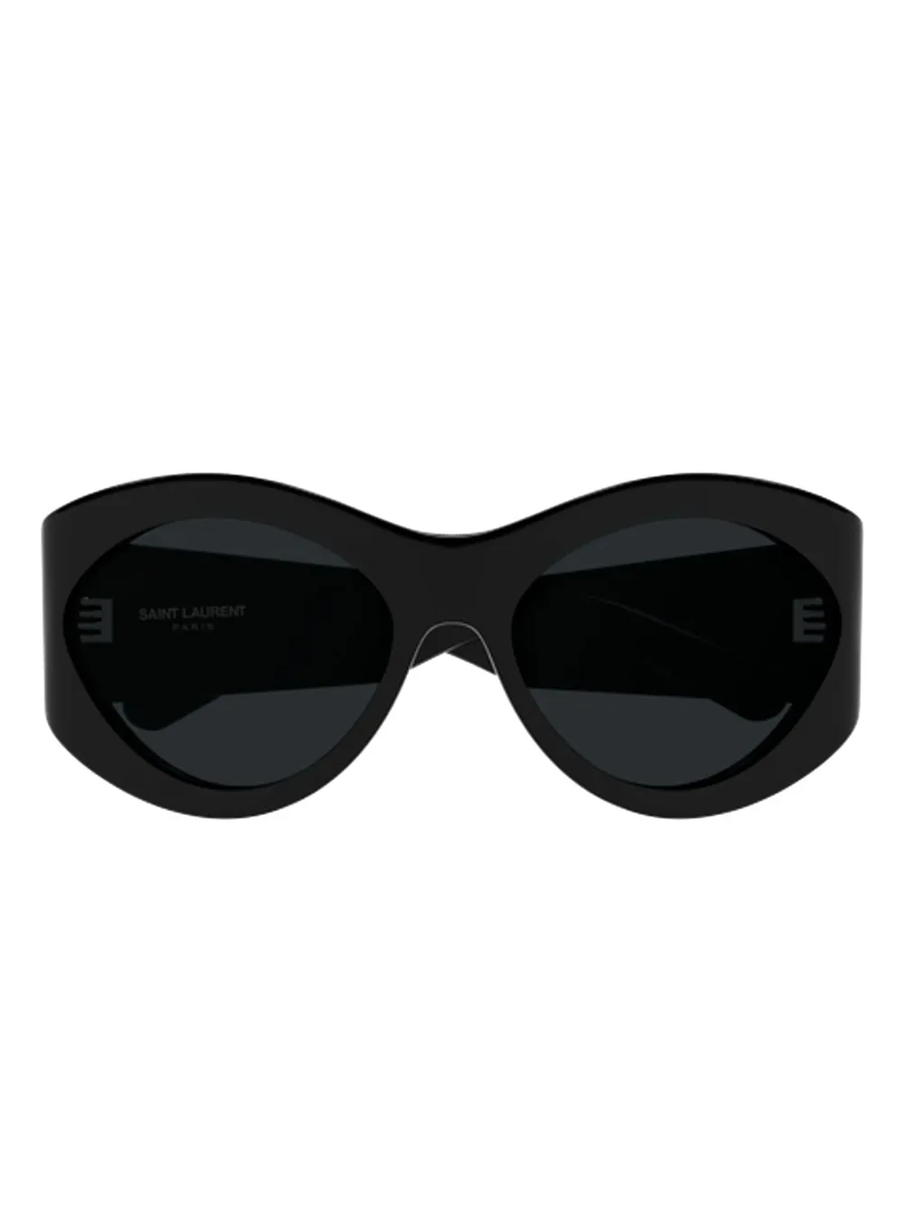 Солнцезащитные очки круглой формы с декором в виде заклепок Saint Laurent, черный
Солнцезащитные очки круглой формы с декором в виде заклепок Saint Laurent, черный